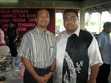 Bersama Datuk Mukhriz Mahathir di Orchard Golf Resort
