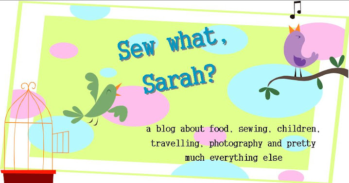 Sew what, Sarah