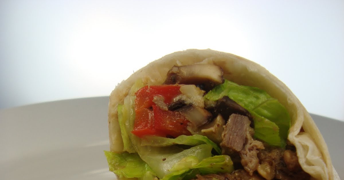 What's Cookin, Chicago? Blue CheesePepper Steak Wraps