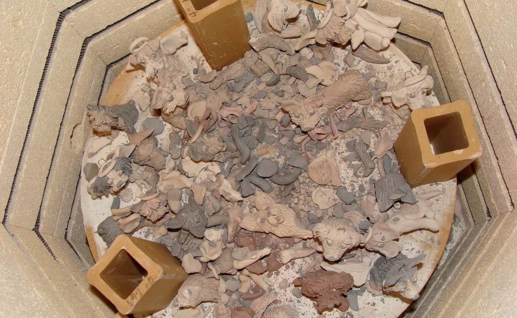 The Magic Sleigh blog Kiln Explosion