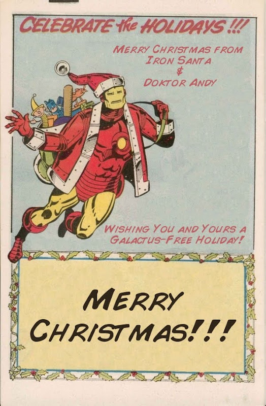 He's the ferrous savior of Xmas!