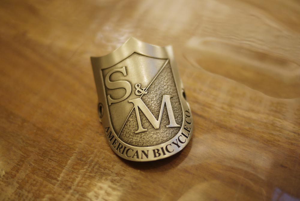 S&M Shield Headtube Badge 