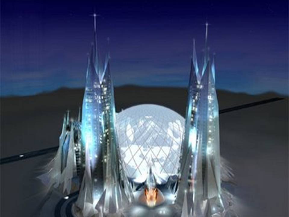 Beautiful Cities of The World Dubai Land Snow dome