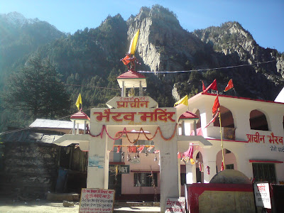 The Bhairon Temple at Bhaironghati - Enroute to Gangotri