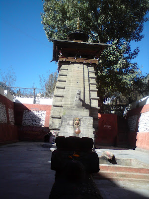 The Kalp Kedar Temple at Harsil - Enroute to Gangotri