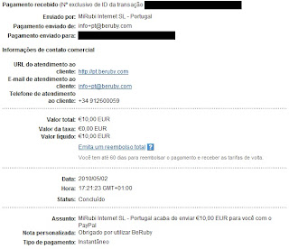 Pagamento BeRuby