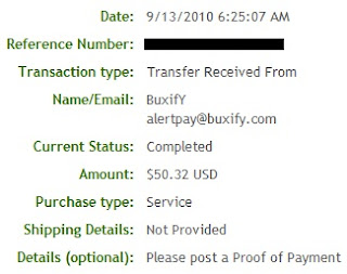 Pagamento BuxifY - PTCs em Prática