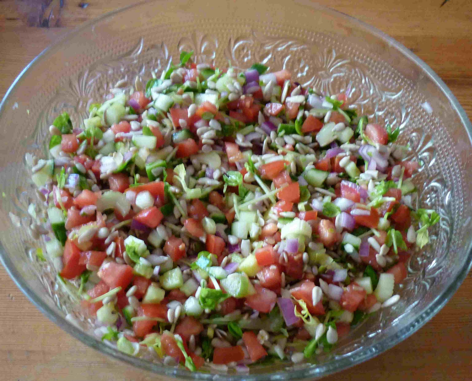 Simpleliving Sunflower Seed Salad