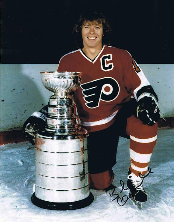 Philadelphia Flyers Bobby Clarke #16 Orange Authentic Jersey