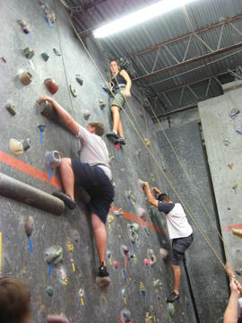 Tampa Indoor Rock Climbing. Come out and join the Tampa Adventure Group as