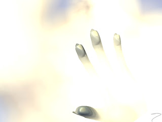 Cloudy Alien Hand