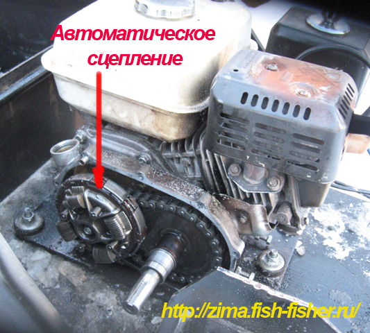 Автоматическое сцепление на мотособаку своими руками Автоматическое сцепление на мотособаку своими руками