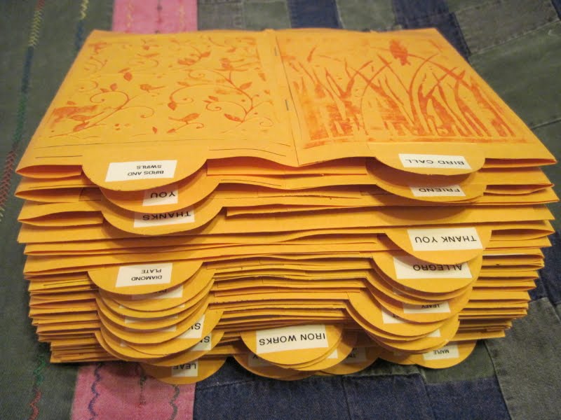 Diary of a Craft Room Transformation Homemade Embossing Folder Holder