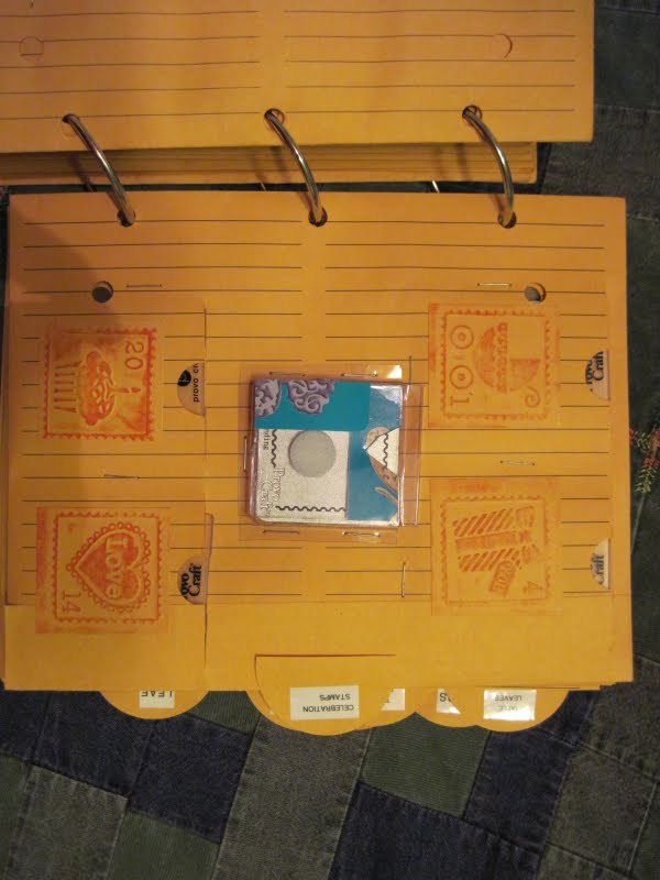 Diary of a Craft Room Transformation Homemade Embossing Folder Holder