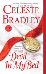 Book Watch: Devil in My Bed by Celeste Bradley.