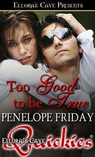 Review: Too Good to Be True by Penelope Friday.