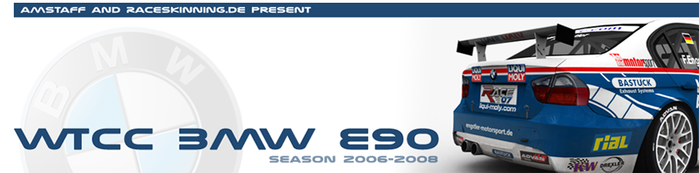 WTCC BMW E90 SEASON '06 - '08