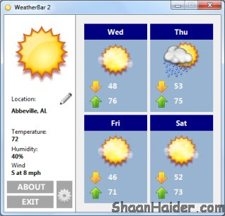 Automate Wallpaper Change In Windows 7 According To The Weather