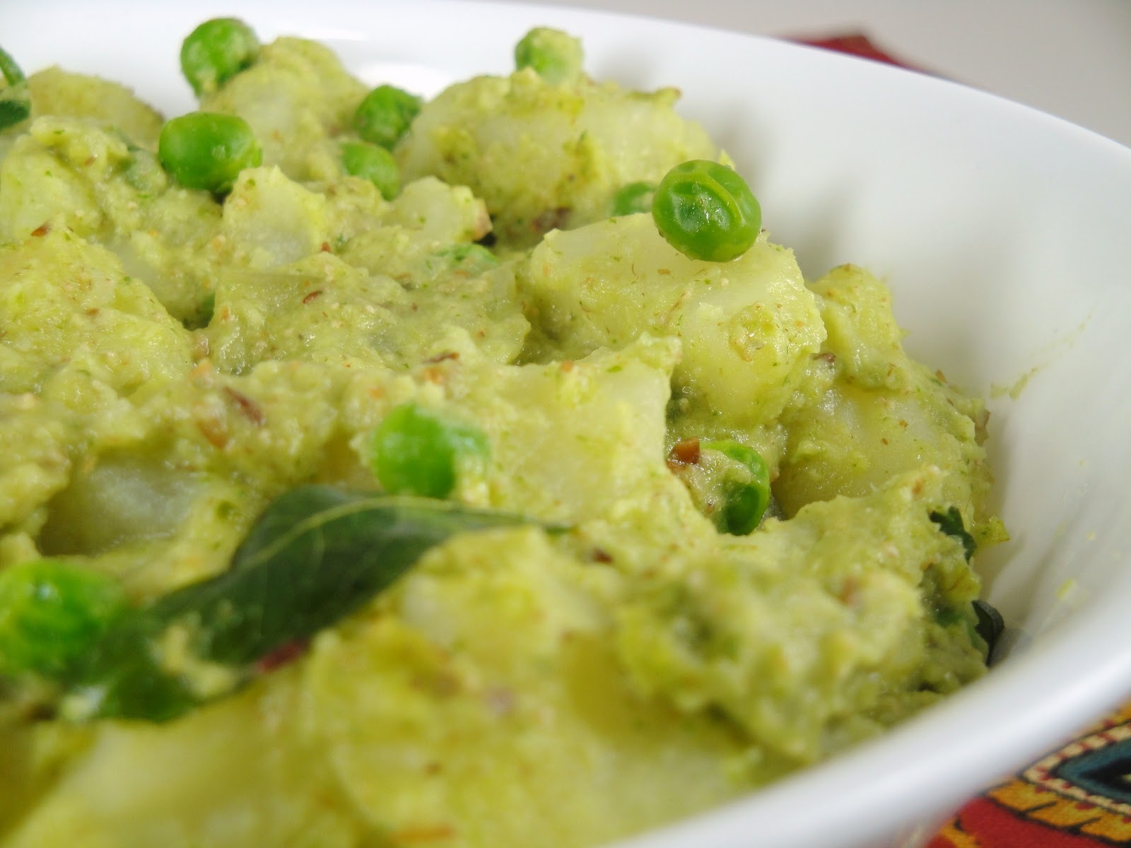 cumin and cardamom Potato Kurma