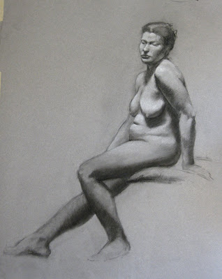 Figure Drawing Charcoal