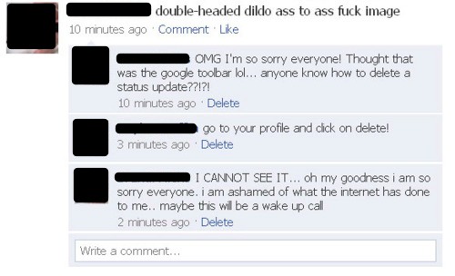 Facebook Status Password