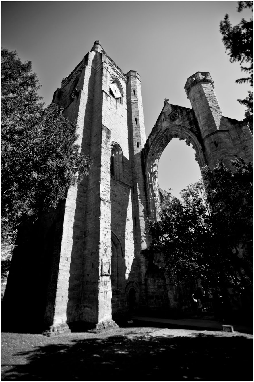 Ancient Digger Archaeology Photography of Dunkeld Cathedral in Scotland