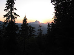 Sloan Peak at sunset