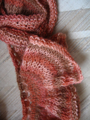 Knitting By The Ocean: Spiral Scarf