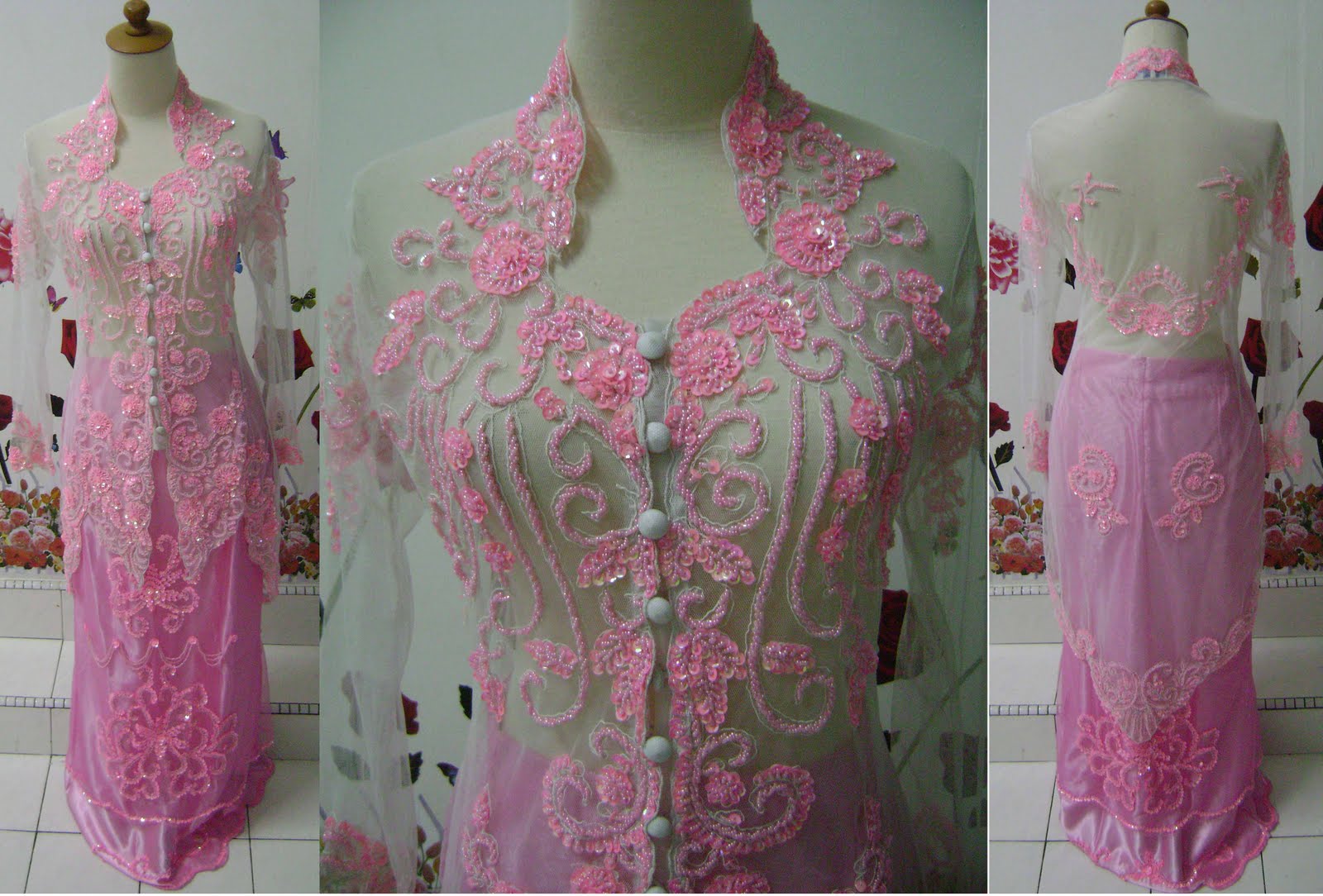 model baju pengantin kebaya pengantin d