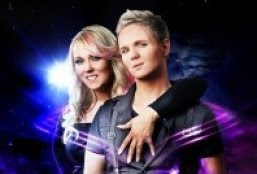 Friðrik Ómar and Regína Ósk who sung Iceland's song for Eurovision 2008