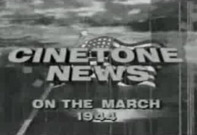 You can tell it's from WWII because of the newsreel.