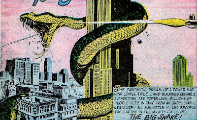 Oh, my, that IS a big snake.