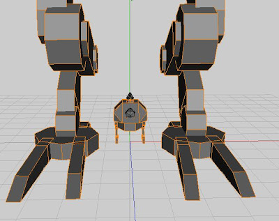 And here you can see a teeny, tiny portion of the next thing I built. Believe it or not, it's only bigger because that was more practical.