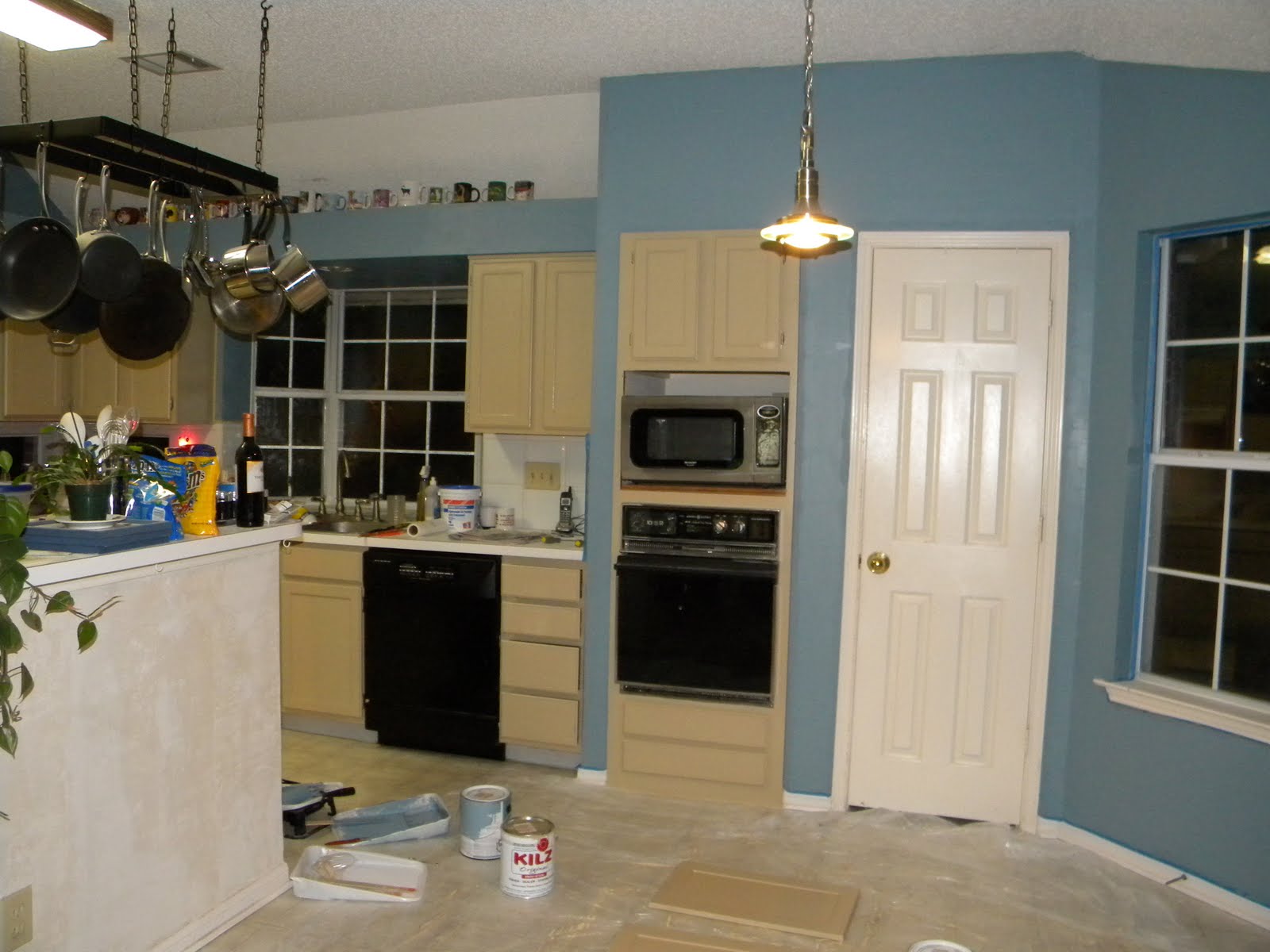 Kitchen cabinet curtains maggies meanderings and shameless plugs