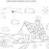 DESENHO DE PAISAGEM PARA COLORIR , DESENHOS INFANTIS NO PAINT
