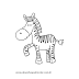 DESENHO DE ZEBRA PARA IMPRIMIR E COLORIR GRATUITAMENTE , DESENHOS INFANTIS PARA PINTAR