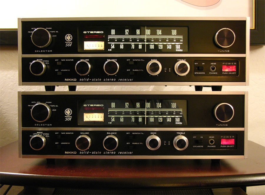a bunch of stuff i like vintage audio receivers