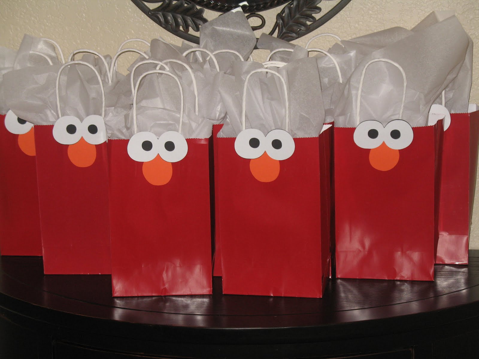 Elmo Gift Bags