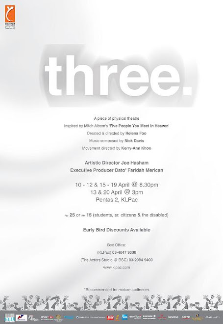 Three. A Piece Of Physical Theatre