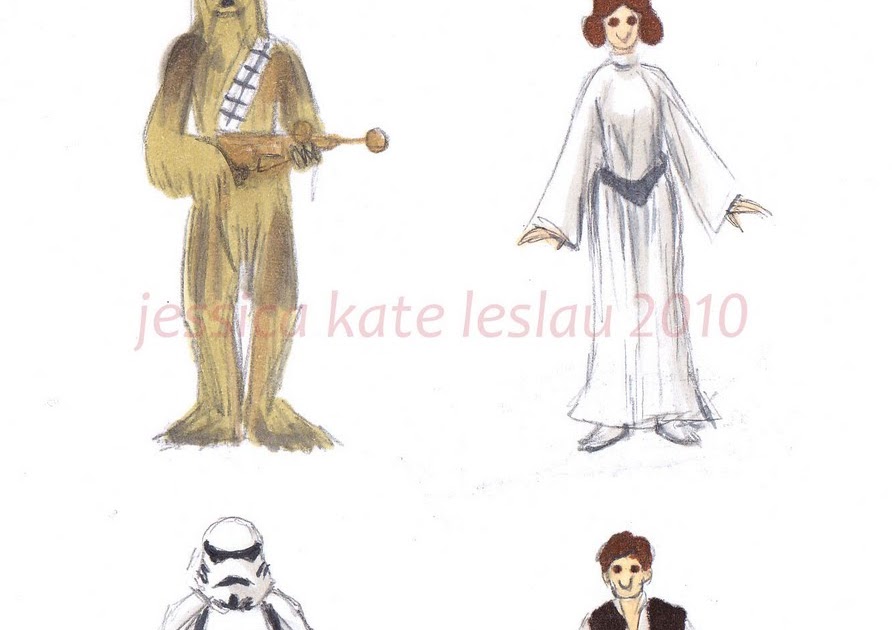 time to draw: Star Wars Characters - Quick drawings time to draw: Star Wars Characters - Quick drawings