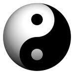 Yin e Yang, dimensional e formando movimento e vida.