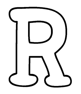 LETRAS COLOREAR letras colorear:
