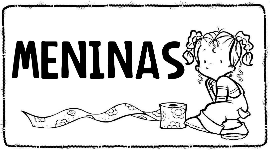 plaquinhas de banheiro Aprendendo com a Tia Debora -> Cartaz Banheiro Feminino plaquinhas de banheiro Aprendendo com a Tia Debora -> Cartaz Banheiro Feminino