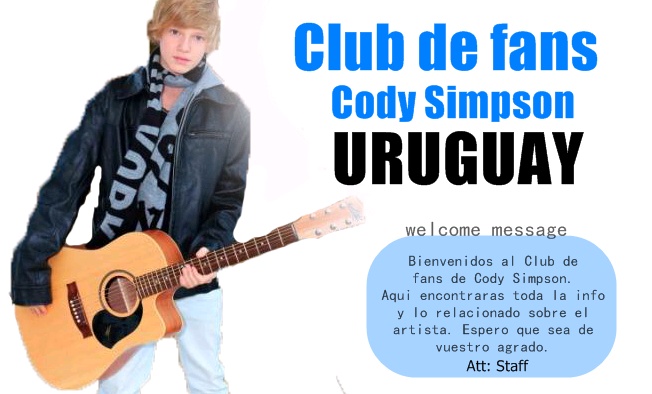 Fans Club de Cody Simpson Uruguay