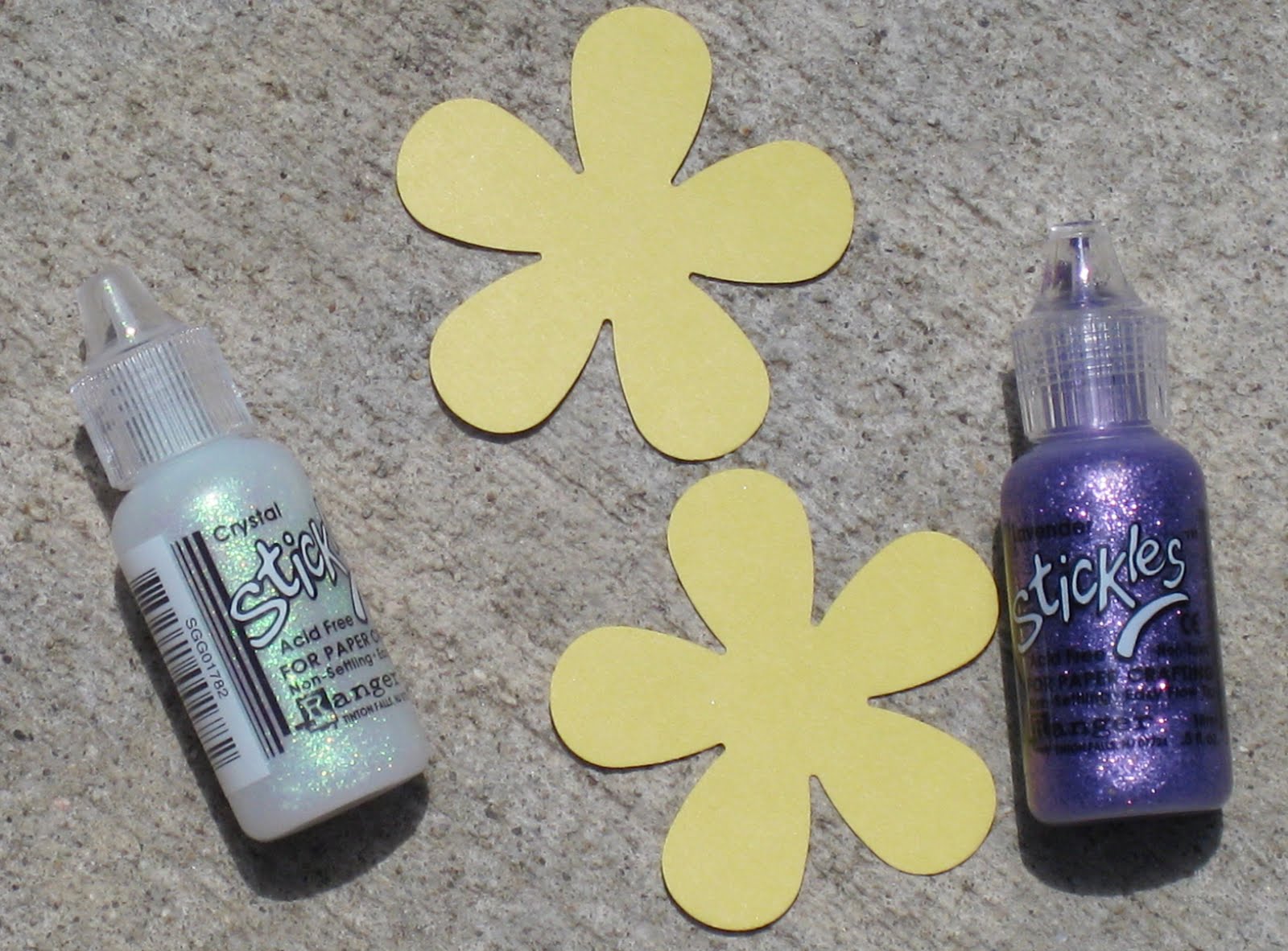 Silly Goose Designs Tutorials Continue..Glossy Accents and Glitter