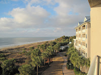 beach scene