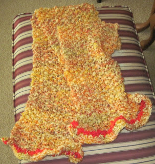 knitted scarf for homeless