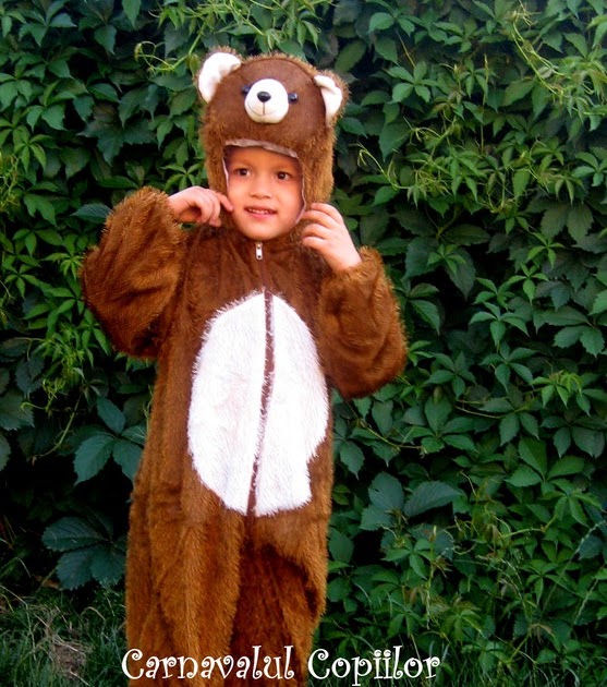 Carnavalul Copiilor: Costum urs