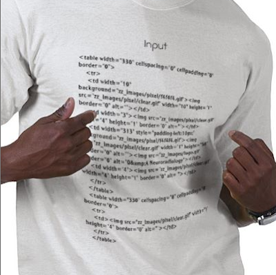 camisa imput table html