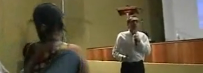 Palestrante ensina a lavar enrugadinho